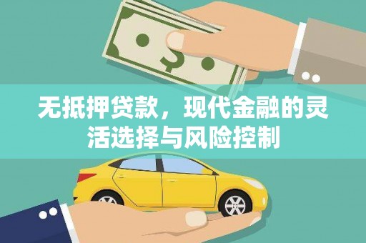 万全无抵押贷款，现代金融的灵活选择与风险控制